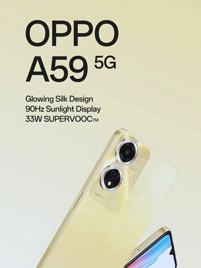 Discover the OPPO A59 5G