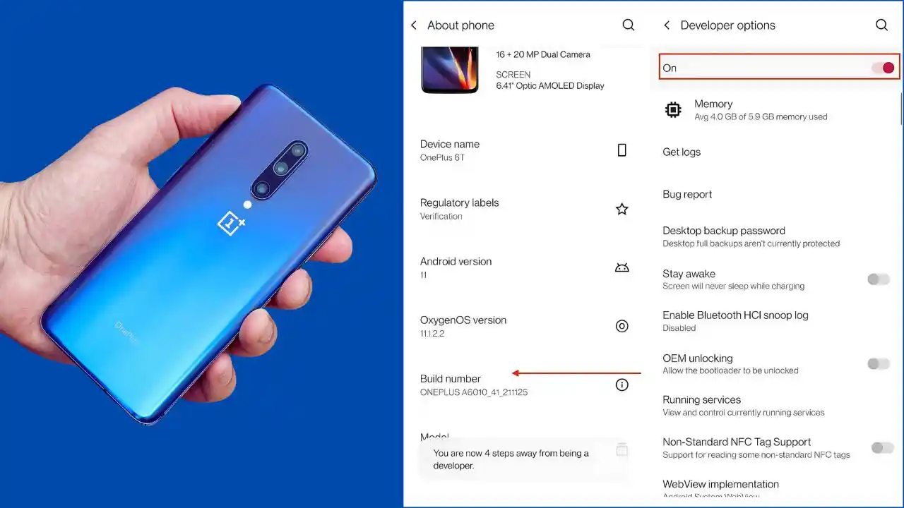 How to Disable Developer Option in OnePlus 7