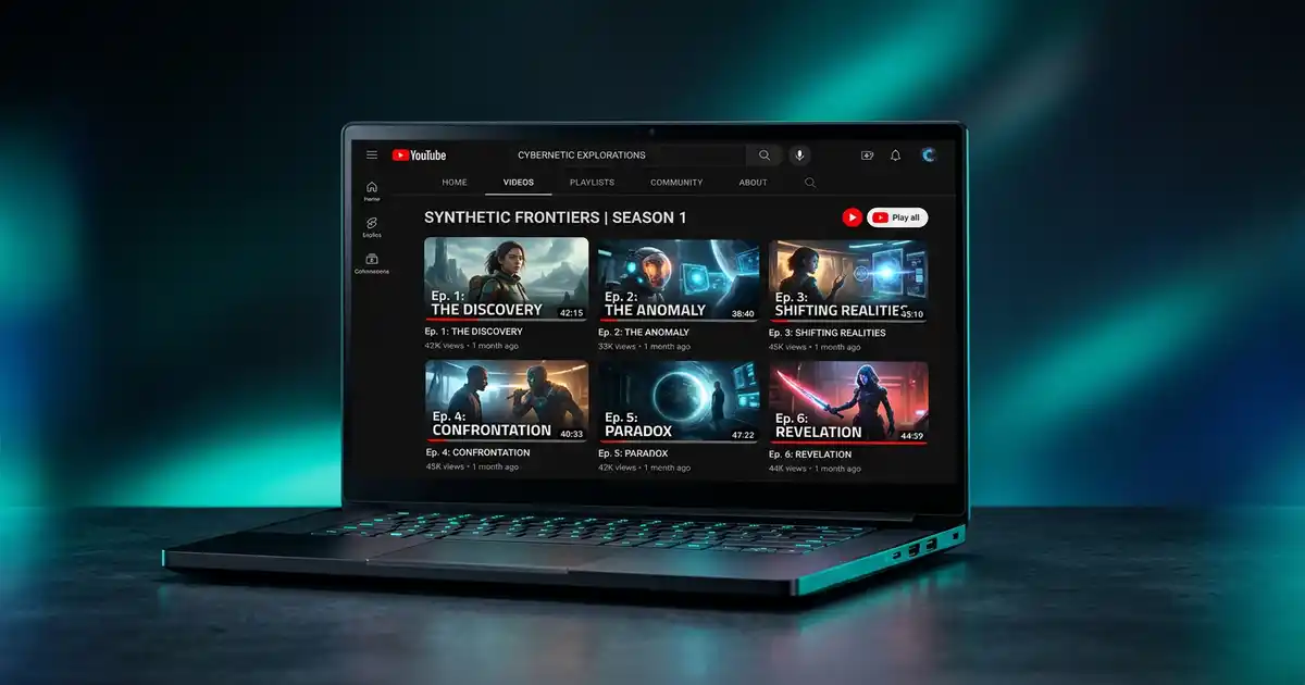 Bingeable YouTube series content creation