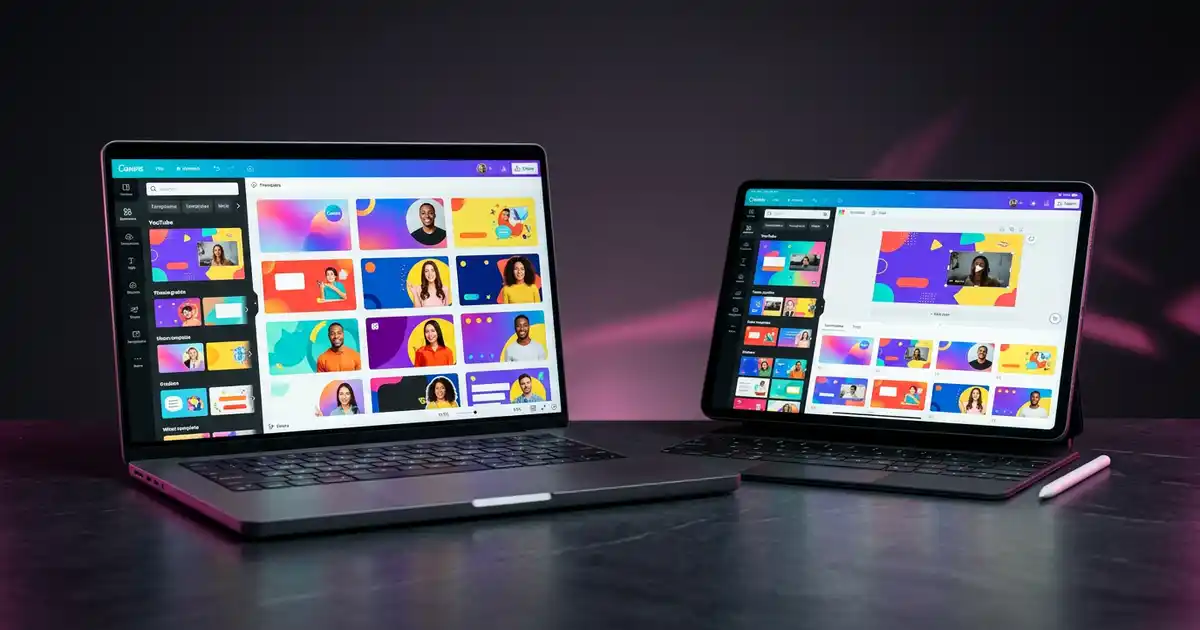 How to use Canva for YouTube thumbnails and end screens