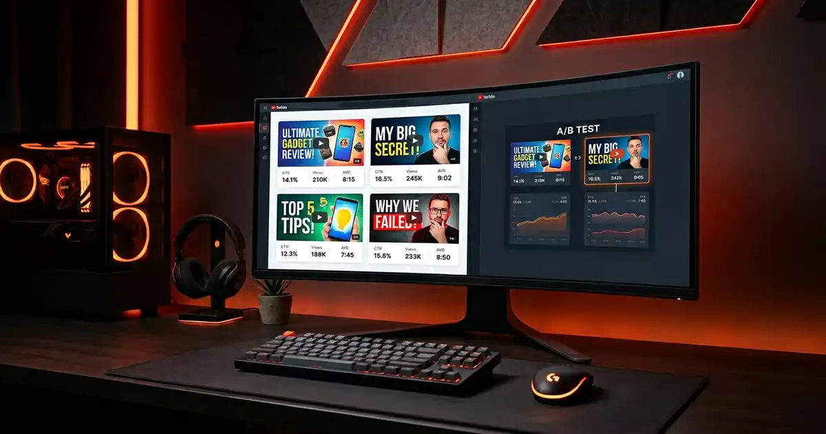 Increase YouTube CTR with better thumbnails 2026