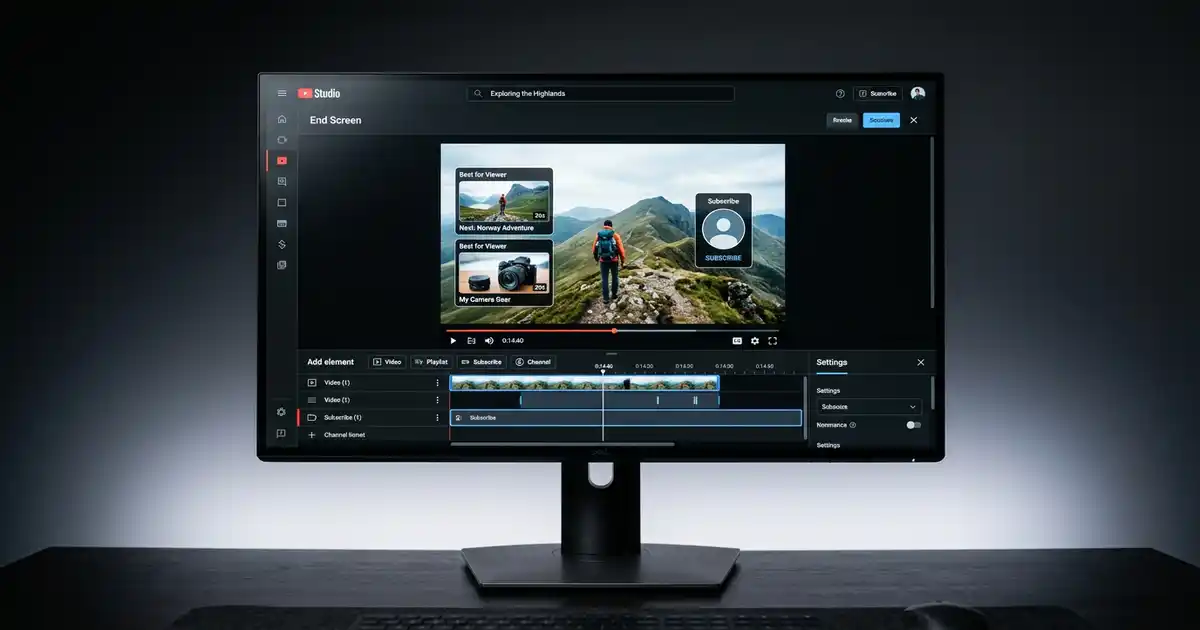 YouTube end screens and cards complete guide 2026