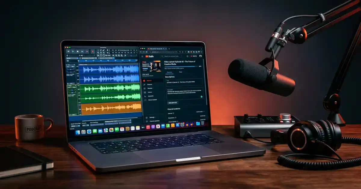 YouTube podcast recording setup guide 2026