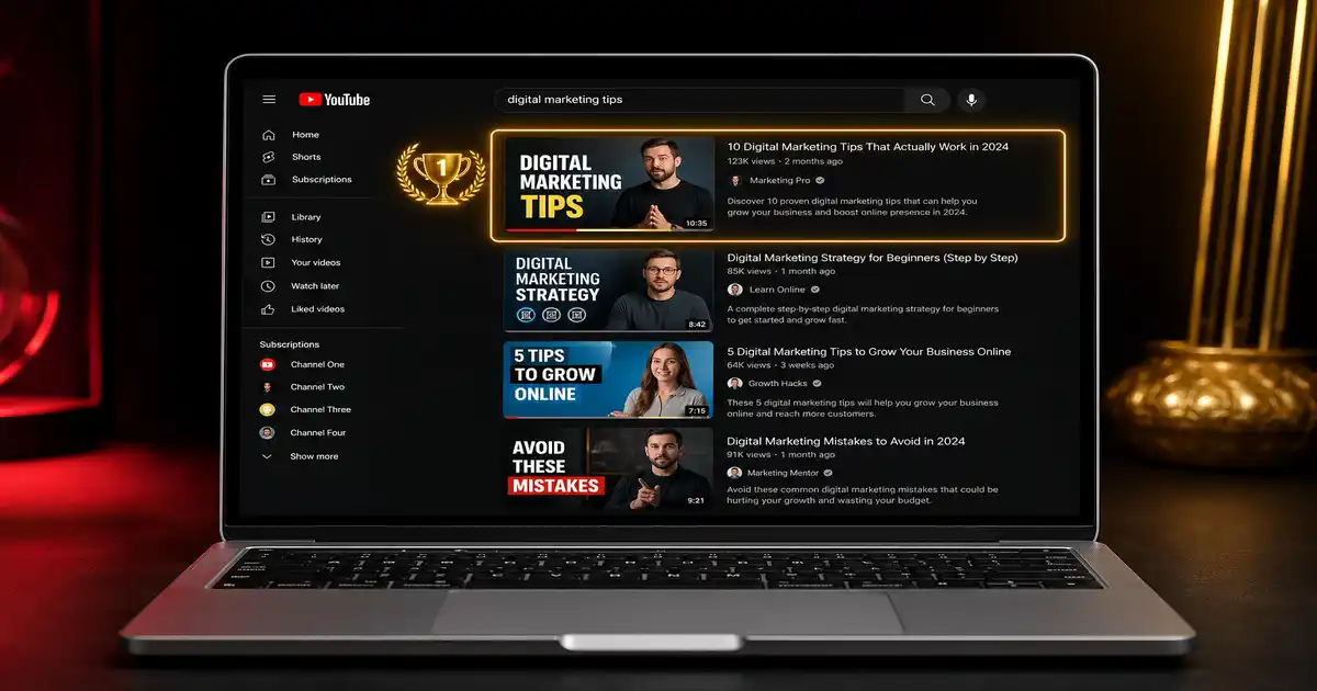How to rank number 1 on YouTube search 2026 SEO strategy