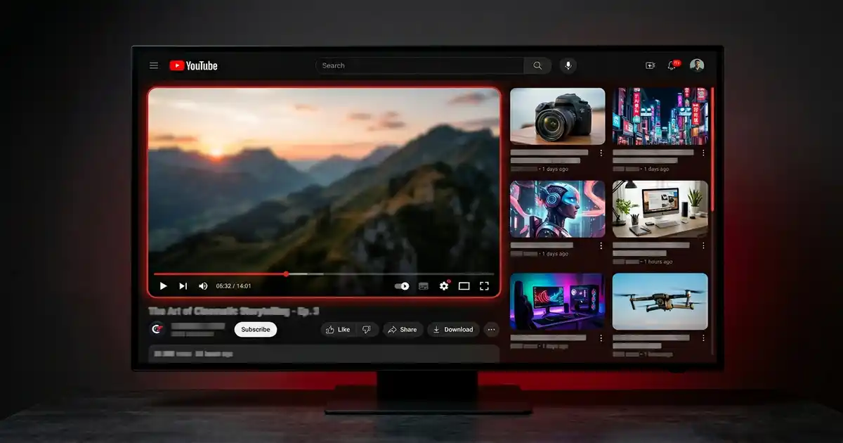YouTube watch page redesign 2026 CTR impact