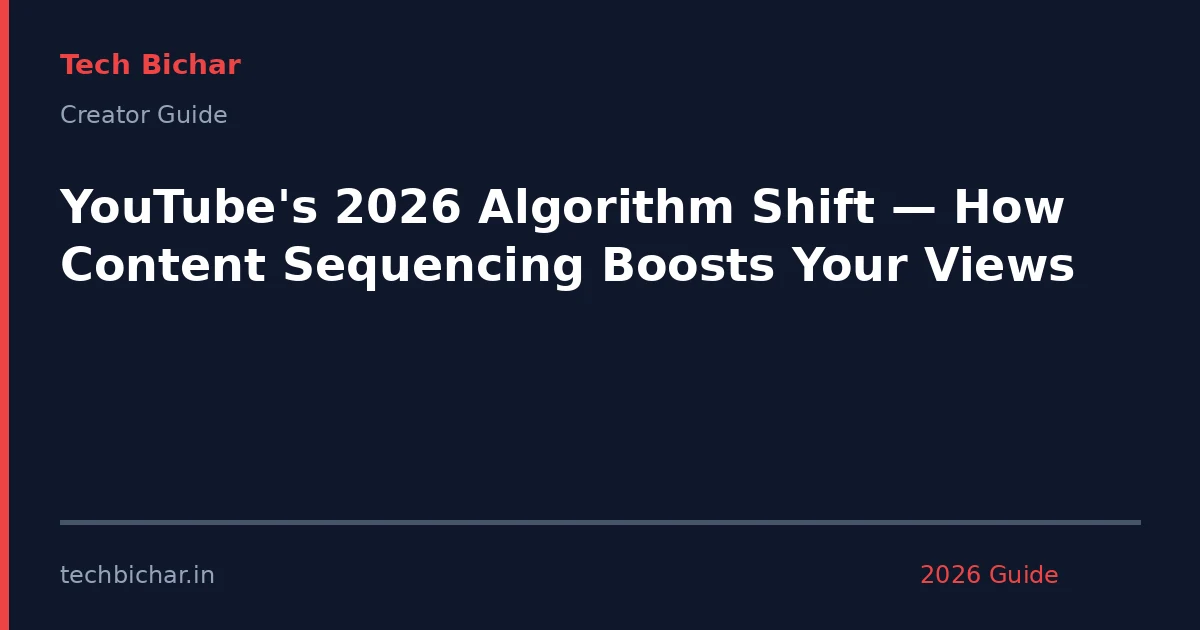 youtubes 2026 algorithm shift how — creator guide featured image 2026