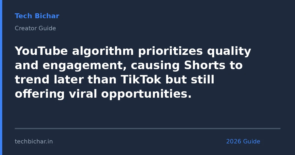 youtube algorithm prioritizes quality and — creator guide featured image 2026