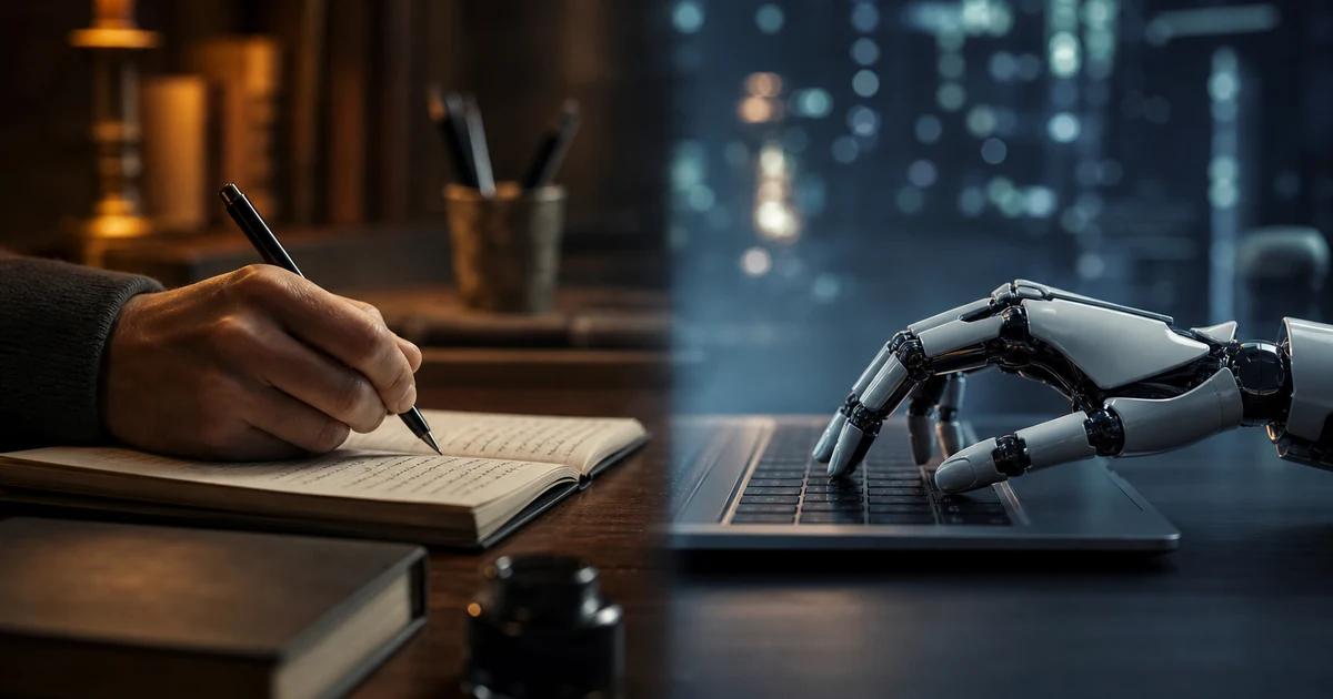 AI vs Human Writers Which Is Better for SEO in 2026 — featured hero image