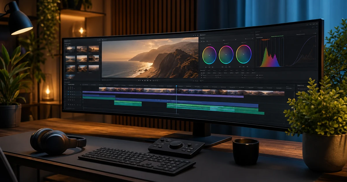 Best Free Video Editing Software for YouTube Beginners 2026 — featured hero image