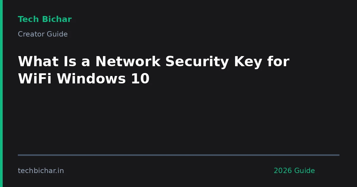 what is a network security — creator guide featured image 2026