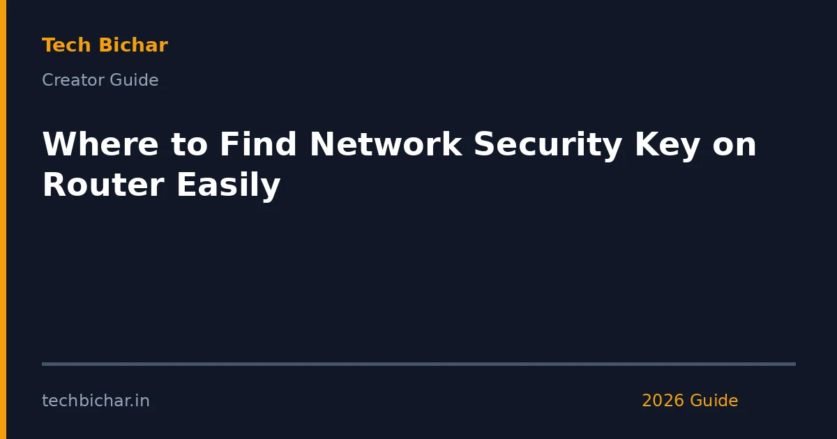 where to find network security — creator guide featured image 2026
