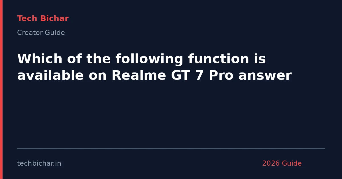 which of the following function — creator guide featured image 2026