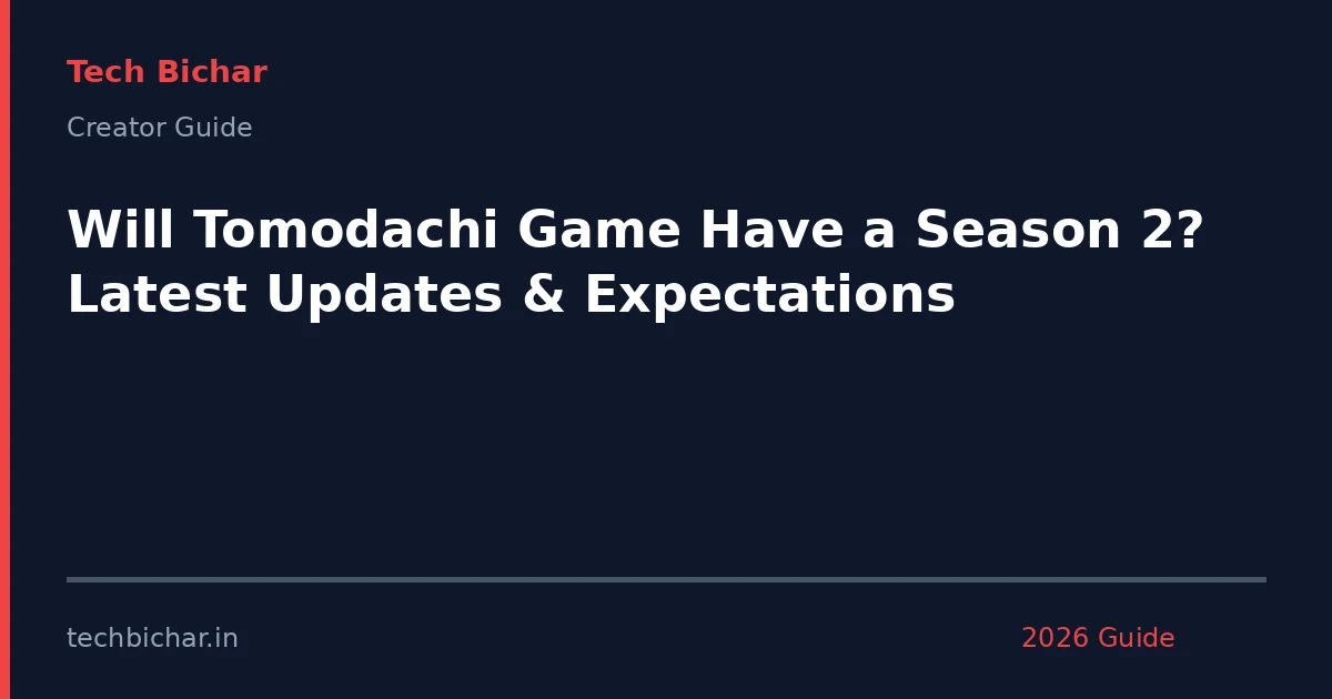 will tomodachi game have a — creator guide featured image 2026