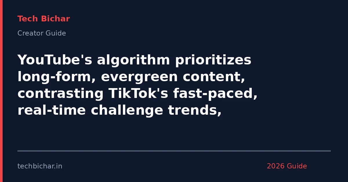 youtubes algorithm prioritizes longform evergreen — creator guide featured image 2026