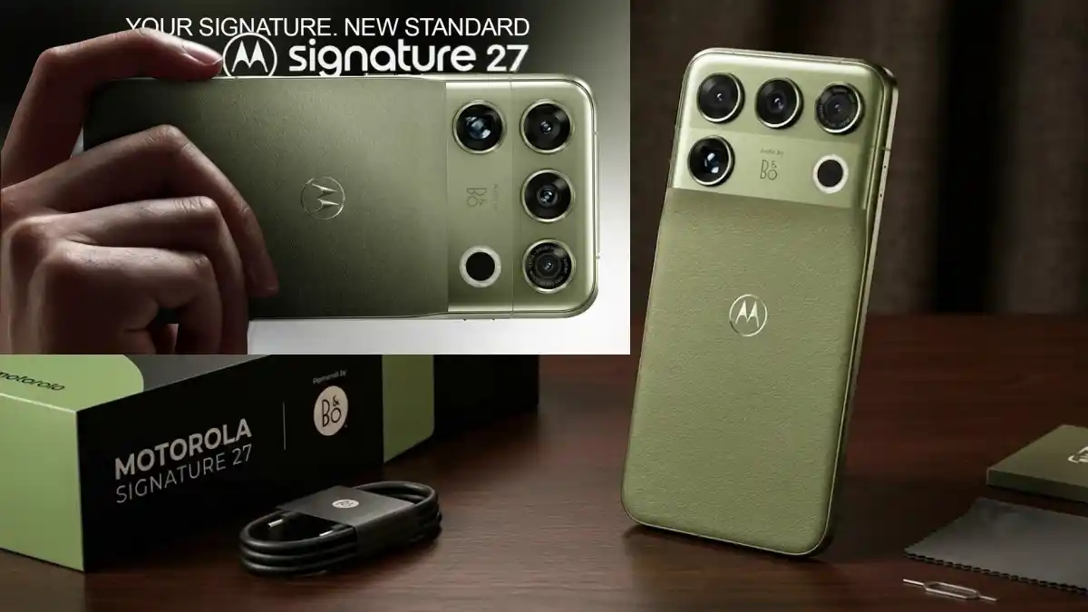 Motorola Signature 27 Smartphone Design
